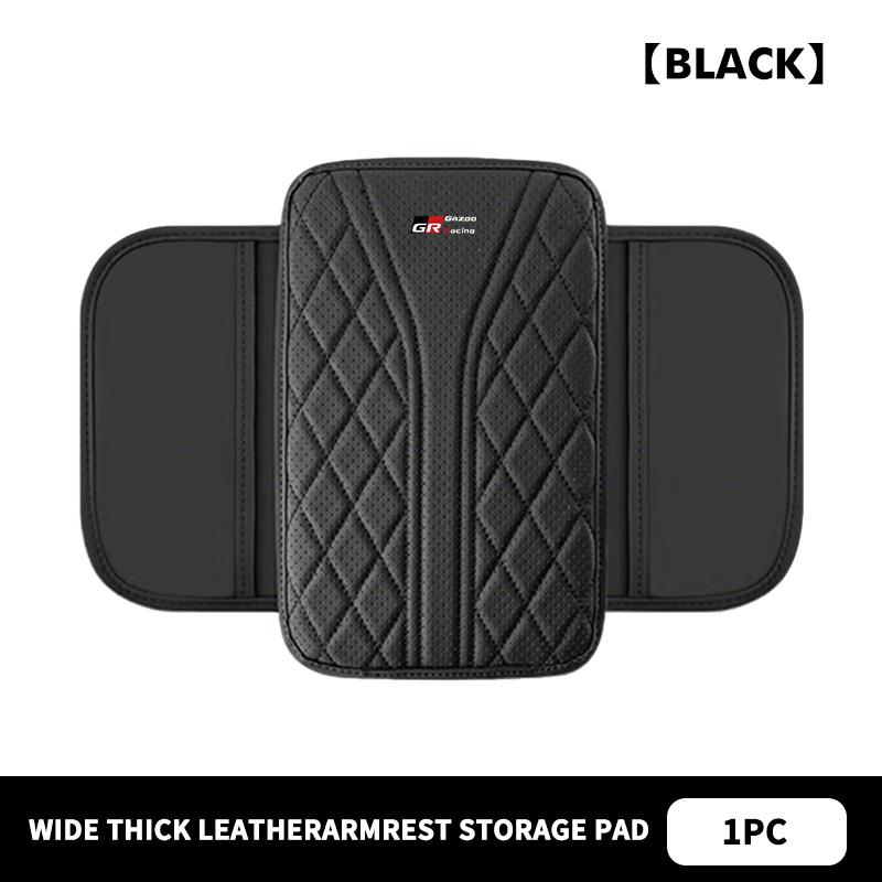 For Toyota Car Armrest Box Pad Auto Protective Armrest Mat Storage Bag GR Sport Camry Prius Auris Crown Yaris Corolla CHR Avalon