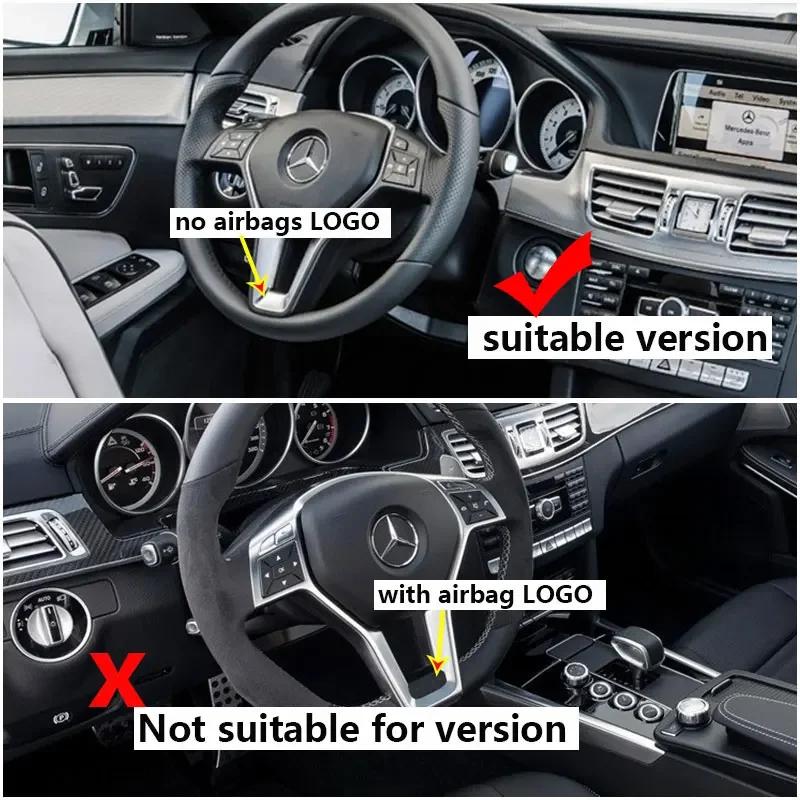 Pentru Mercedes Benz ABCE GlA GLK Class W176 W246 W204 W207 W218 W212 volan auto cadru decorativ accesorii trim