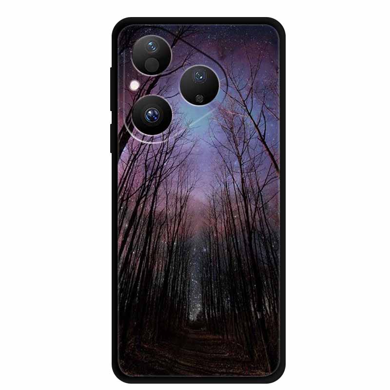 For Huawei Pura 80 5G Case Pura80 Coque Black Silicone Soft Back Cover Case For Huawei Pura 80 2025 Phone Case HED-LX9 Funda Bag