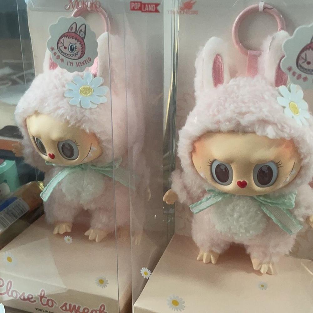 Labubu Mokoko Plush Doll Toy for Modern Home Decor