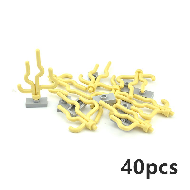 Building Block Model Garden House DIY Accessories Flower Stem Seaweed Grass Plants Green Plants Bamboo Tree Leaf MOC Brick 3741