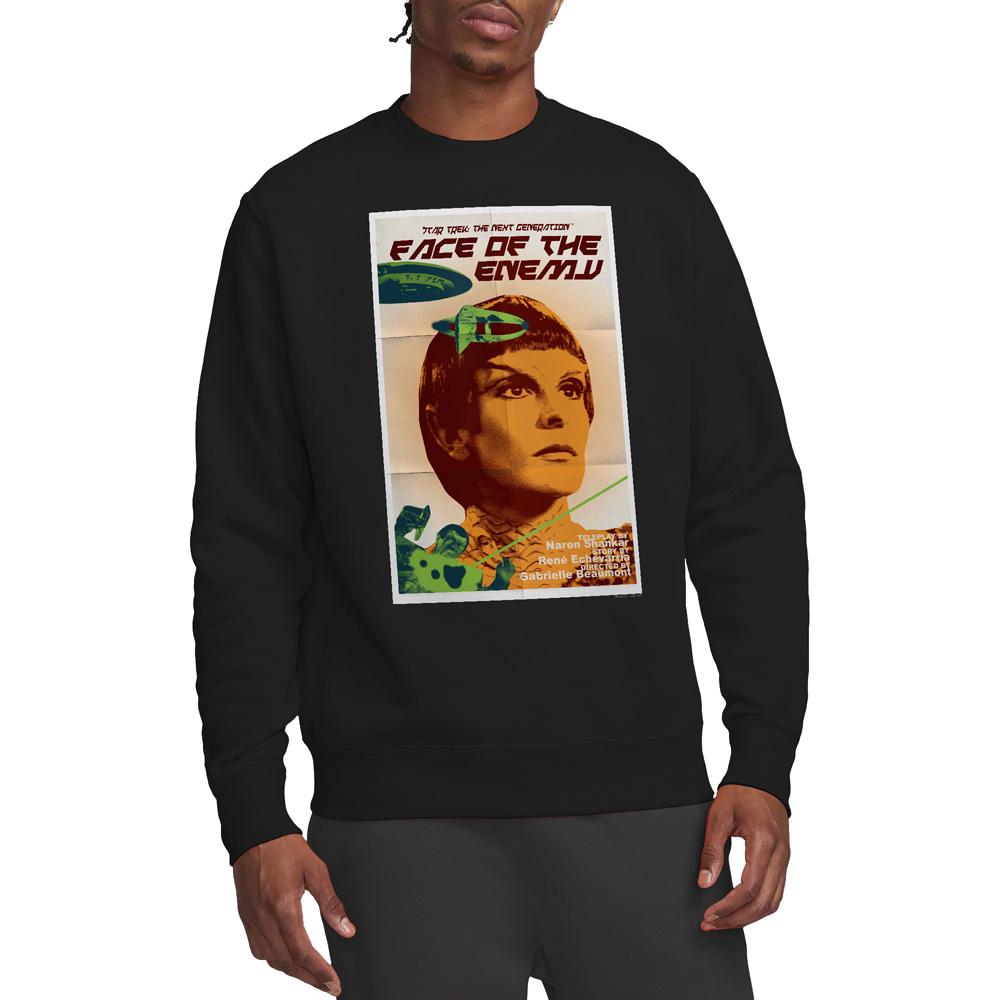STAR TREK Unisex mikina pro dospělé The Next Generation, 6. série, 14. epizoda