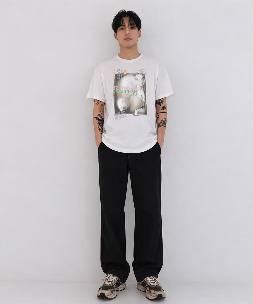 DRIFTOUT Disturber Cat Short Sleeve T-Shirt (3 Colors)