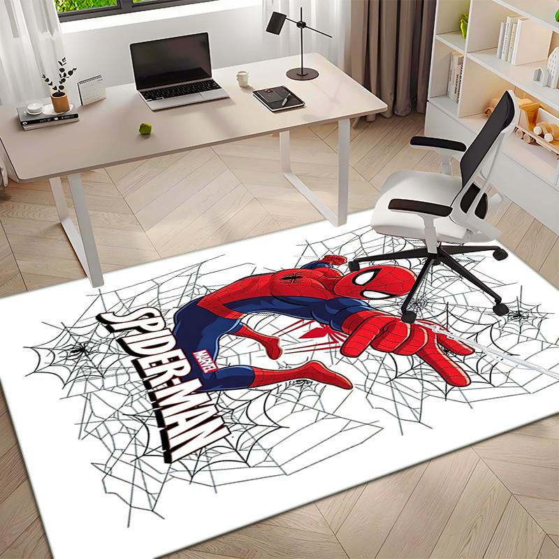 1PC Spider-Man Rug - home decoration Carpet For Living Room Bedroom Flooring Computer Chair Area Rug