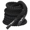 Corde de combat - VIDAXL - 15 m - 11 kg - Polyester - Noir