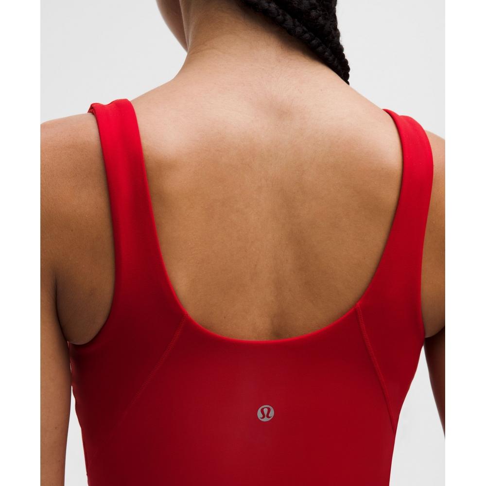 Lululemon Align  TAnk Top  Light Support  A B Cup Oxford Red