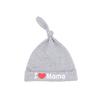Spring Summer Love Papa Mom Newborn Baby Hat Infant Toddler Cotton Cap Cute Layer Solid Headwear for 0-3 Months Boys Girls