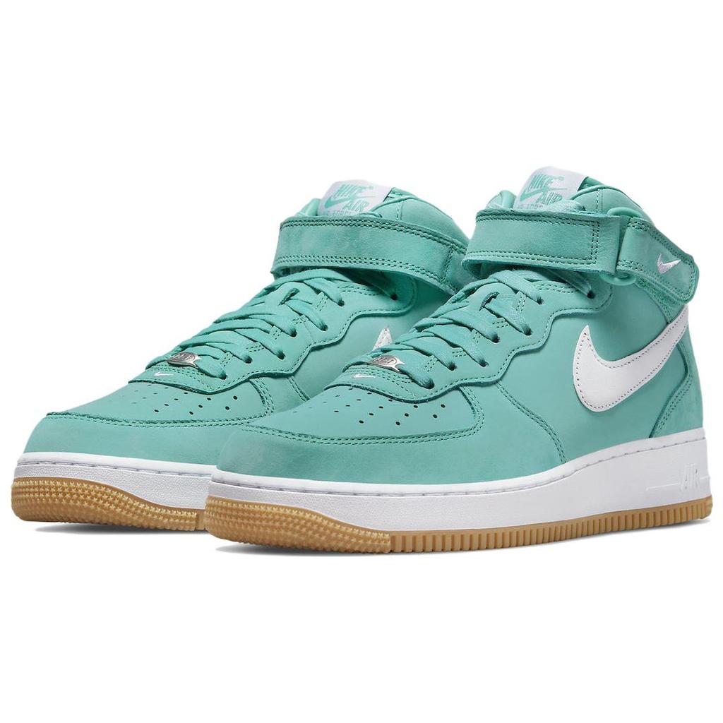 New Nike Air Force 1 Mid '07 Washed Teal DV2219-300