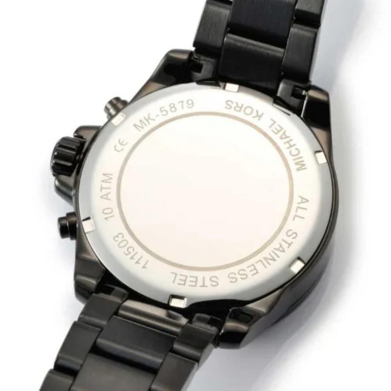 Michael Kors MK5879 Everest Rose Gold-Tone Chronograph Quartz Watch