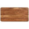 Solid Acacia Wood Bar Table with Honey Colored Finish 110 x 55 x 106 cm