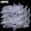 200Pcs 4ml Disposable Mini Jam Dropper Cupcake Sauce Squeeze Transfer Pipettes Dropper Dessert Stuffed Cake Decor Cake Syringe