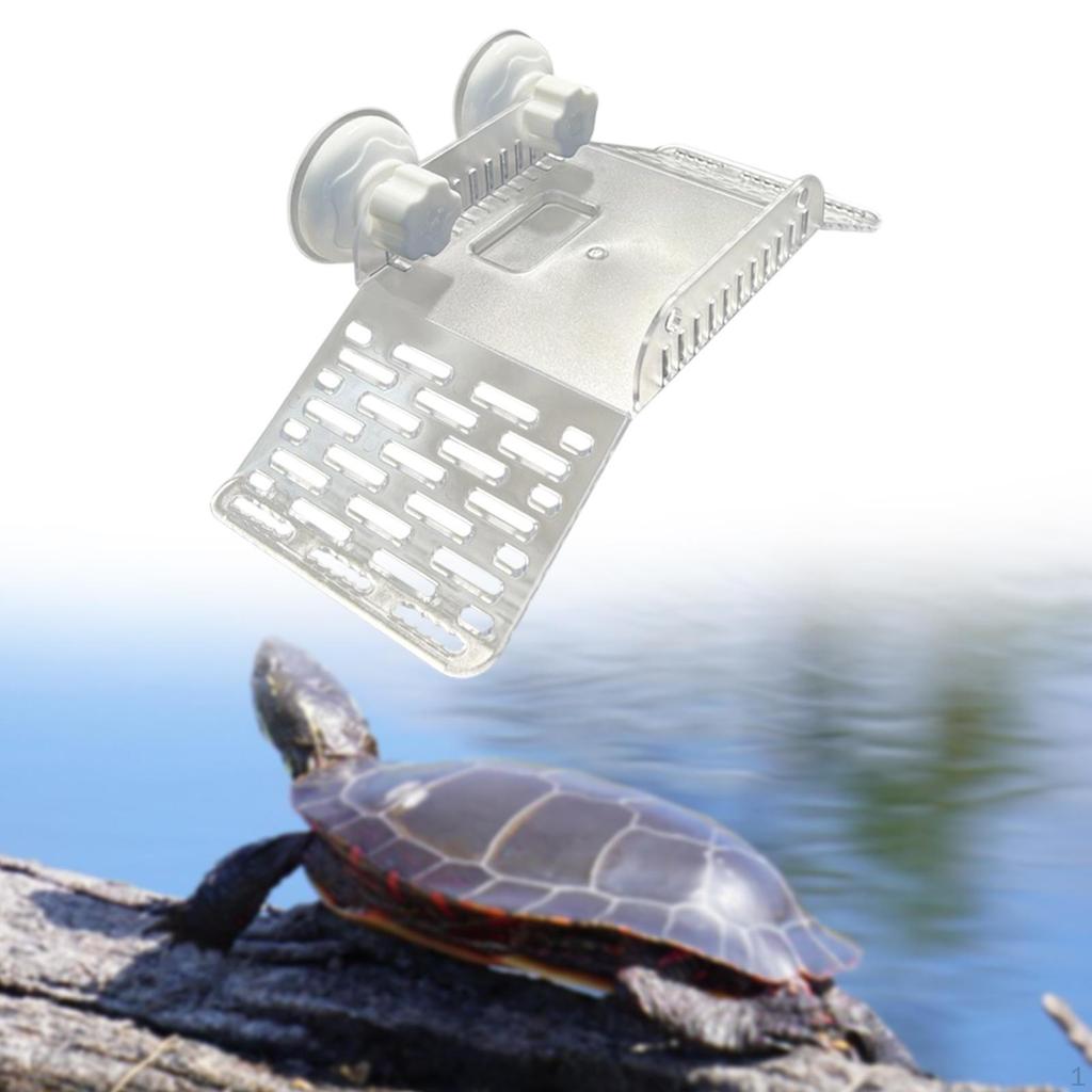 Turtle Basking Platform Acrylic Ornament Accessories Multi Purpose Reptile Resting Terrace
