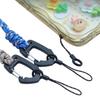 Keychains Lanyard for Securing Items Key Mobile Phones Flashlights Durability Plastic Reinforced End Easyly Setups