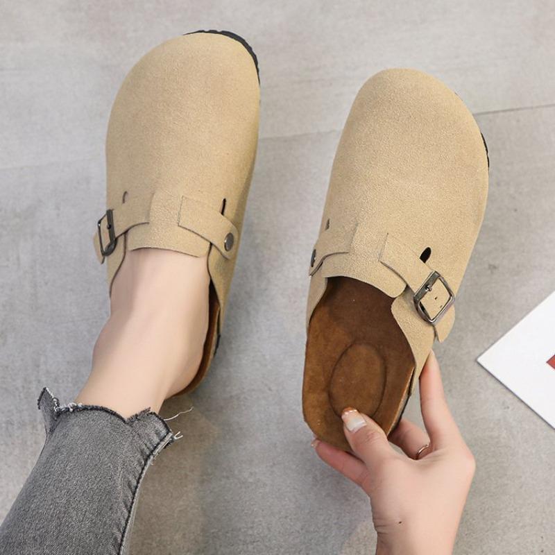 Mode Shevalues Clogs Damen Herren Klassische Kork-Mules Wildleder-Hausschuhe Rutschfeste Komfort-Hausschuhe Mit Orthopädischer Fußgewölbeunterstützung