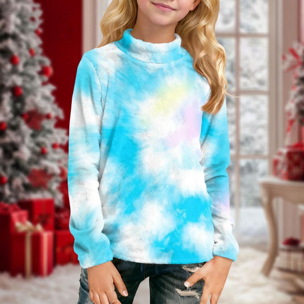 Kinder Alltags Langarm T-Shirt mit Aufdruck