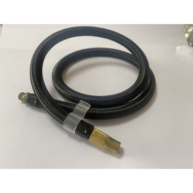 

Black Air Hose for Inflating Rubber Tubes, Gauze-Woven Tube, Extension Hose Accessories, Car Air Pump Default
