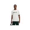 Moncler Letter Jacquard Crew Neck Loose Breathable Short Sleeve T-Shirt Men T-Shirts White K1-091-8C00011-89AJS-034
