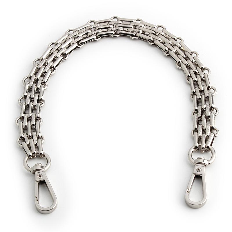 Durable Metal Bag Replacement Chains Detachable Shoulder Straps Multi Sizes 30-120cm for Crossbody Tote Bag DIY Accessories