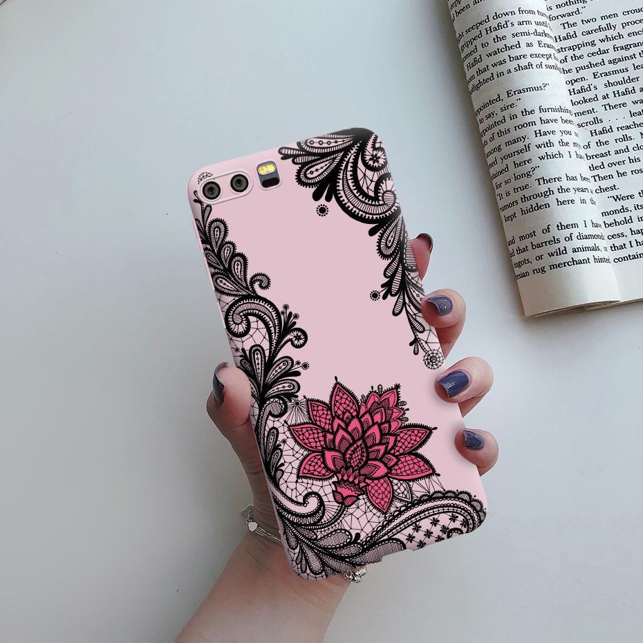 For Huawei P10 plus Phone Case Cute Painted Silicone Back Cover Protector Funda For Huawei P10plus P10 P 10 Plus HuaweiP10 Cases