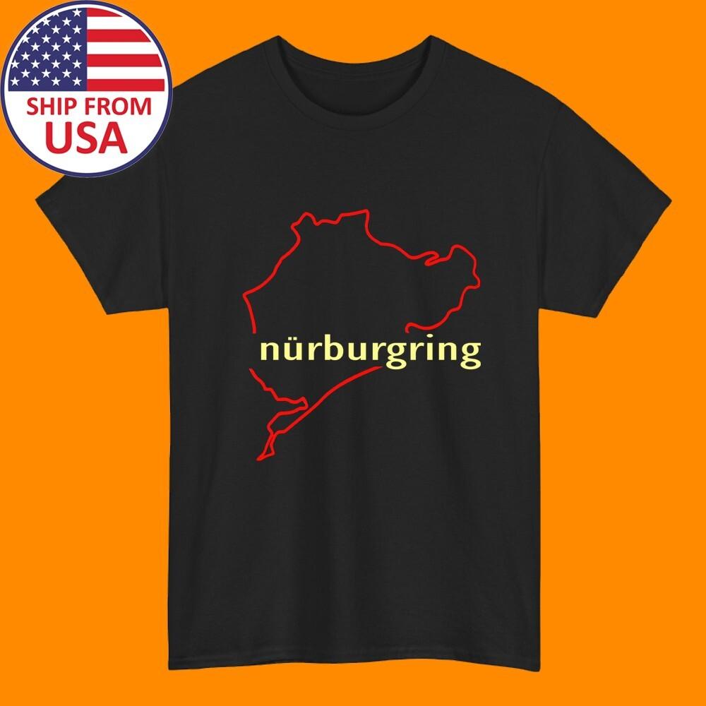 Nurburgring Racing Legendary Circuit Men#039;s Black Size S5XL Unisex T-Shirt XXL