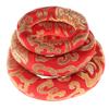 8/10/12cm Kırmızı İpek Yastık Minder Buddha Ses Kasesi Altlığı Tibet Singing Bowl İçin Nepal'de Kase Minderi Budizm Ürünleri