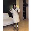 Thickened Corduroy Winter Coat Loose Keep Warm Long Cotton Jacket