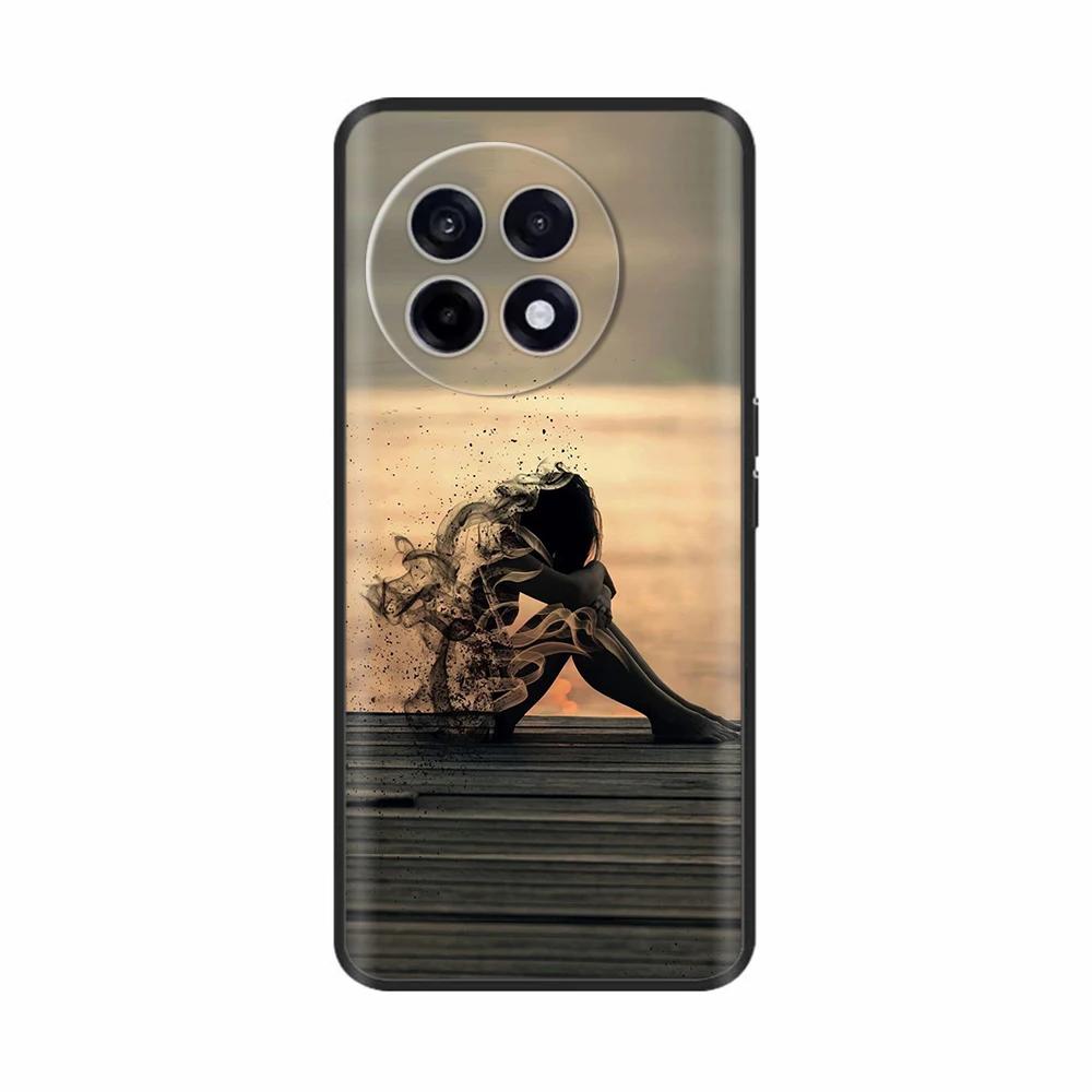 For OnePlus ACE5 13R Case Cute Flower Painted Cover Soft Slim Phone Case For OnePlus ACE 5 Pro Case ACE5 13 R Fundas Bumper Para