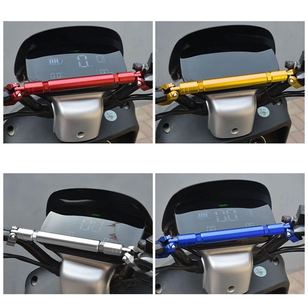 Easy Install Adjustable Thickened Motorcycle Balance Bar Upgrades Improving Ride Quality & Reducing Bumps on Rough Roads