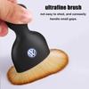 Valve Stems Caps Car Cleaning Soft Brush With Casing Air Vent Clean Tool Dusting Crevice Brush Auto Interior For Volkswagen VW R QS0