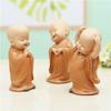 Resin Cute little monk statue Modern art sculpture Chinese Buddha statue Home living room, room decoration characteristic crafts