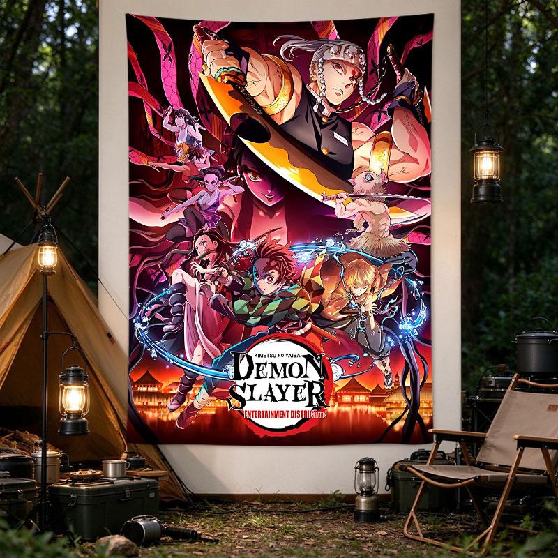 Demon Slayer Entertainment District Arc Tengen Anime Poster
