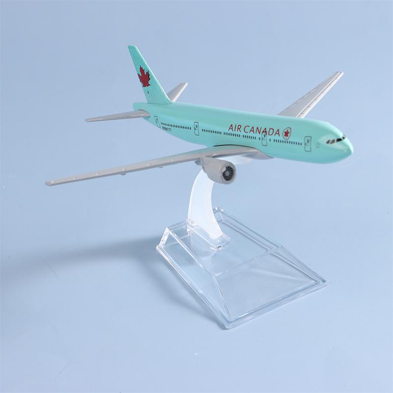 Air Canada Boeing 777 Plane Model Alloy Metal Model Airplane Souvenir Model Aircraft Collection 16Cm