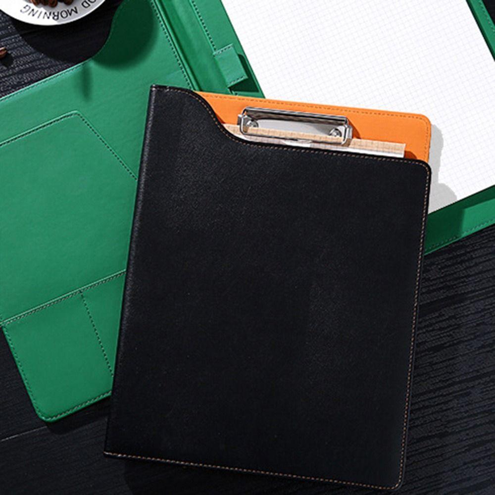 With Pen Holder A4 File Folder Clipboard With Cover Over Flip File Writing Pad Meeting
