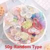 50g Kristall Glitzer Gelee Kleber DIY Handyhülle Dekoration Diy Haarnadel Sahne Kleber Zubehör Simulation Kuchen Materialtasche