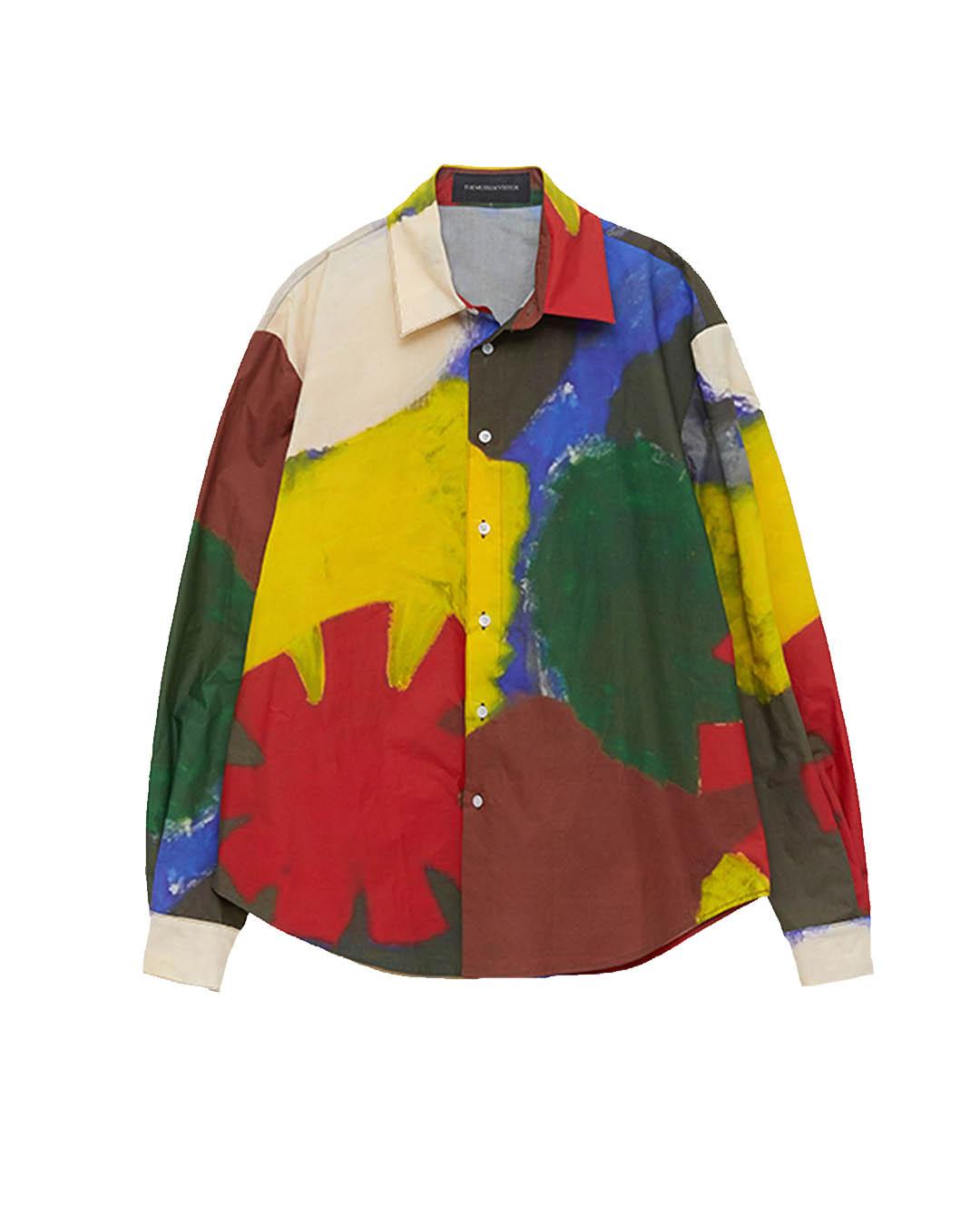 The Museum Visitor Visitor Abstract Shirts (Multi) M
