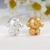 Sterling Silver 999 Sanrio Strawberry Melody Handwoven Beaded Cute Cartoon Beads.