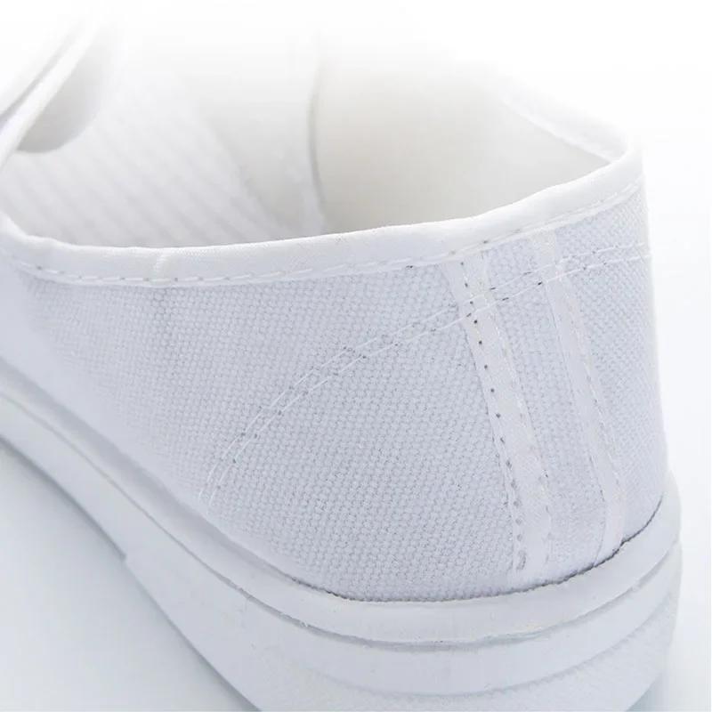 Unisexové boty pro volný čas, velikost 35-46, bavlněné, absorbující pot, deodorant, síťované, prodyšné, plátěné, tovární antistatické pracovní boty