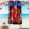 Haaland'S Norwegen Fußball Ruhm Strandtuch Strand Outdoor Camping Schnelltrocknendes Badetuch Küste Schwimmen Reise Und Urlaubs Handtücher Strandtuch