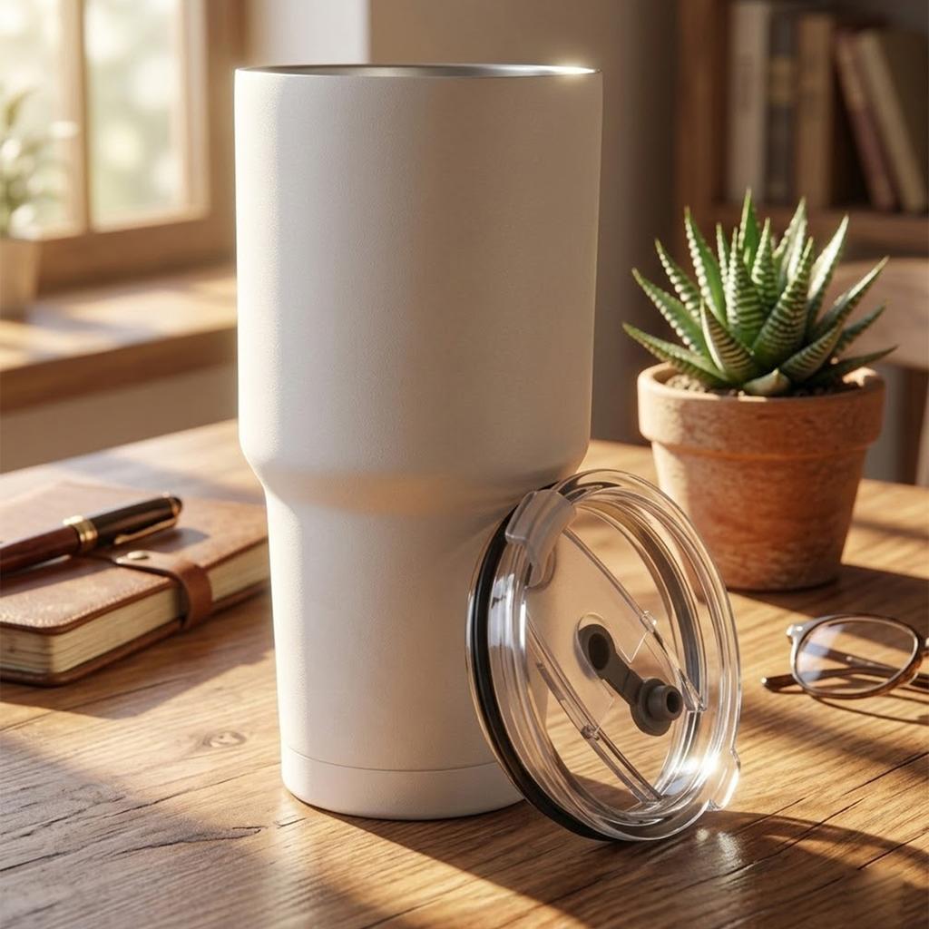 EffiPrint Print Demand Personalized 30oz Stainless Steel Tumbler Coffee Cup Stainless Steel Straw Double Wall Vacuum Gift Cup