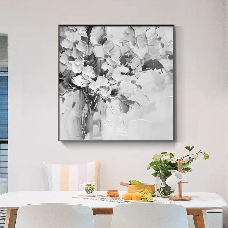 Modern Abstract Floral Wall Art for Living Room & Dining