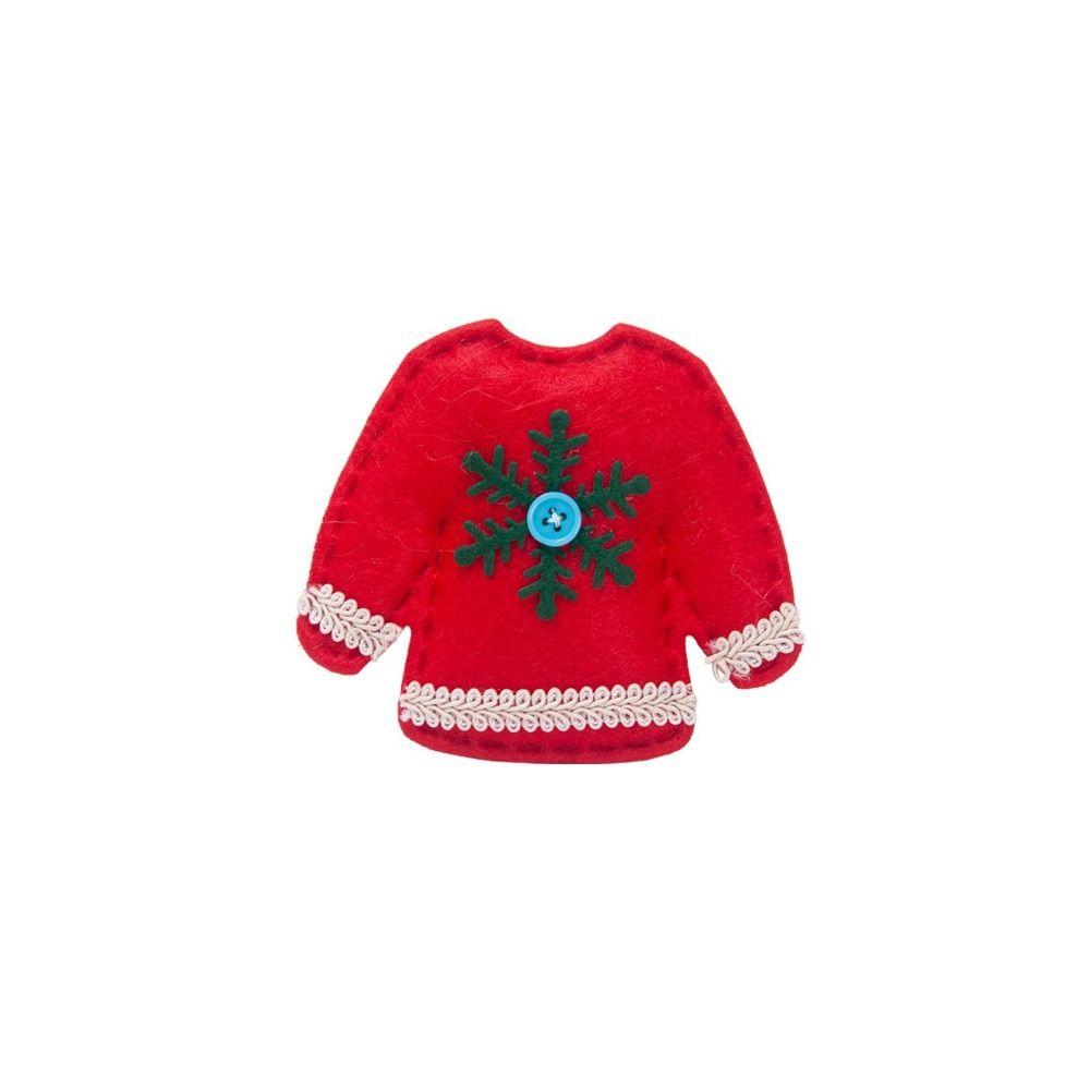 Non-woven Fabric Christmas Tree Decoration Gloves Christmas Ornament  Noel Navidad