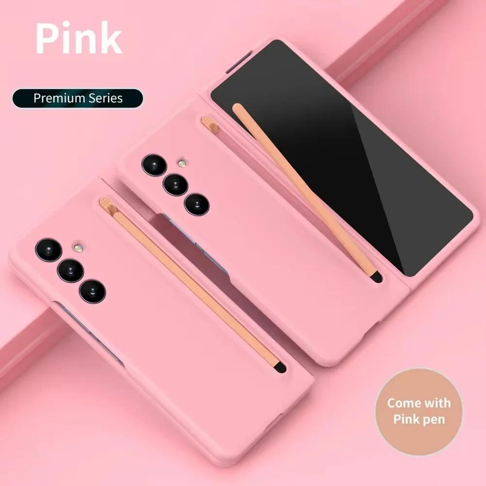 

Business Rugged Case For Samsung Galaxy Z Fold 7 6 5 4 3 Stylus Slot Full-pack Screen Glass Flim Integrated Protect Cover Galaxy Z Fold7
