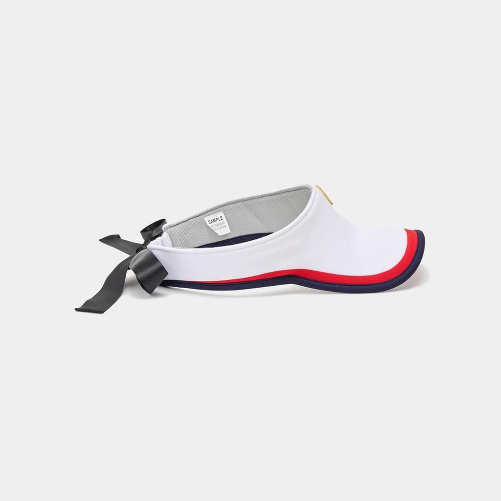 Callaway Sun Visor Back Golf Hat C23291214 Free Size Women's (with Ribbon) / / 1030_White,