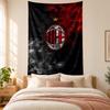 AC Milan Tapestry Highquality for Decorating Living Room Bedroom Dorm Walls Ideal As Bedroom Wallart Orholiday Gift