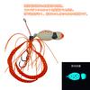 of 80g wide tie tai rubber skirts for sea bream fishing 3-pack