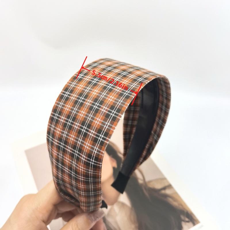 Korean Spring and Summer Fresh Wide-edged Polka Dot Headband Women's  New Pressure Hairpin Fashion Headband Hair Accessories
