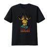 Always High Giraffe Print Funny Black Unisex T Shirt Vintage Washed Comfortable Homme Slightly Casual Stylish Graphic