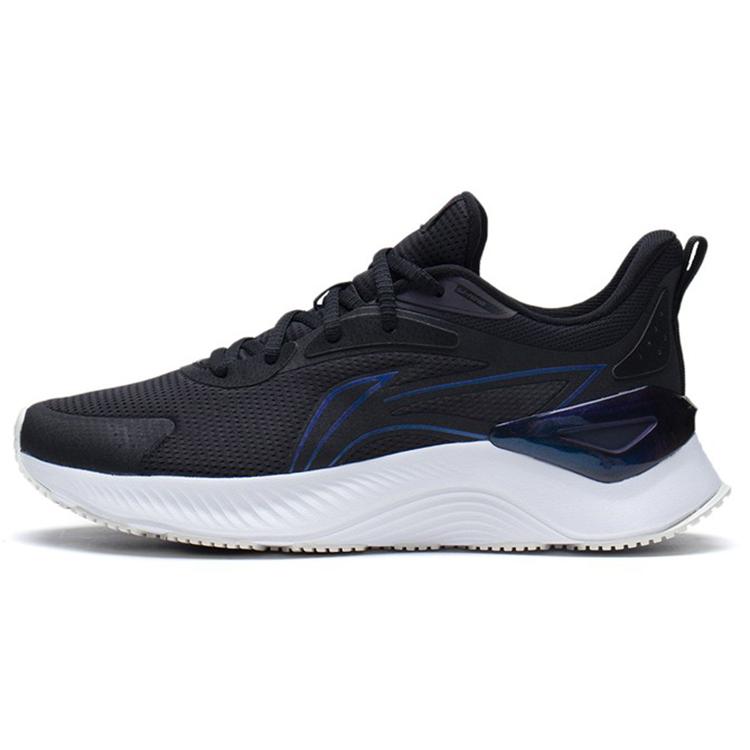 New LiNing YueYing Element Rebound Cushioning Slip Resistant Low Top Running Shoes Women's Black ARHS010-9