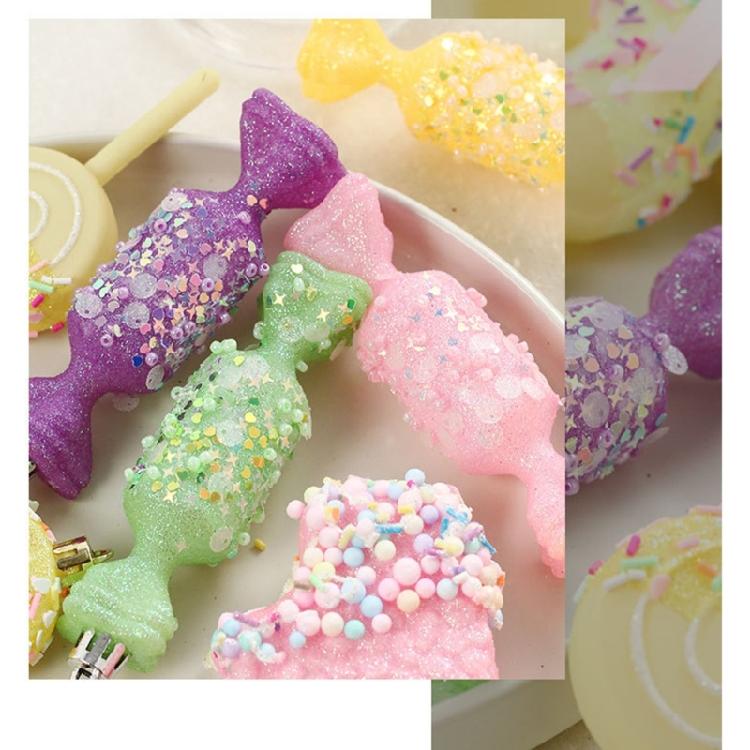 Stylish Candy Color Christmas Tree Baubles Pendant Colorful Christmas Holidays Decorations Festival Tree Embellishments