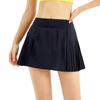 Sportrock für Mädchen, schnelltrocknend: Zwei-in-Eins Tennis- und Badminton-Skort
